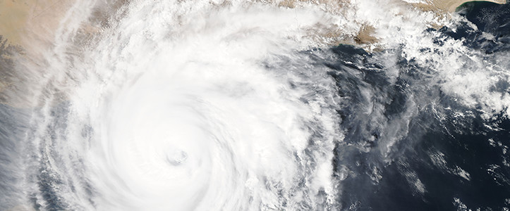 NASA台風イメージ