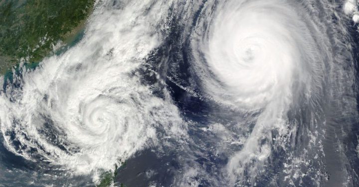 台風のイメージ